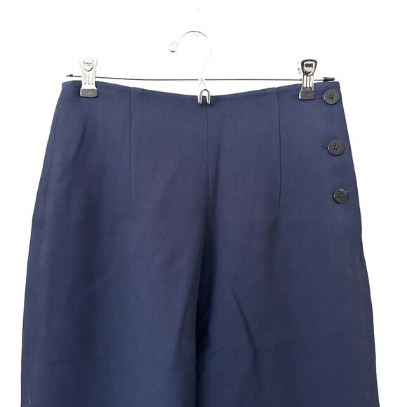 JASON WU Wide Leg Cropped Trouser Sz 4 - Picture 5 of 5